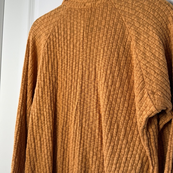 CPY - BKE Button-Down Long Sleeve Knit Shirt - Mustard Yellow or Gold - XL - Picture 15 of 16